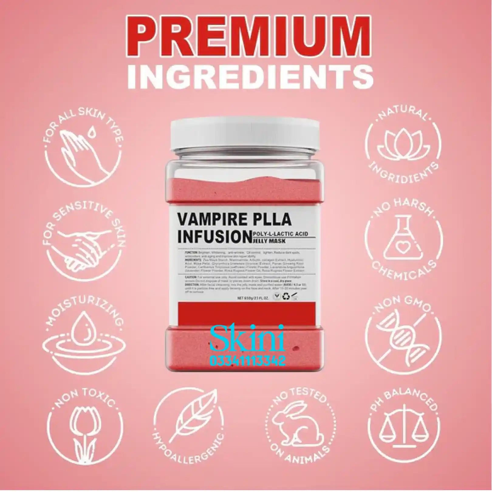 Vampire Plla infusion hydrojelly Mask Jar 650g