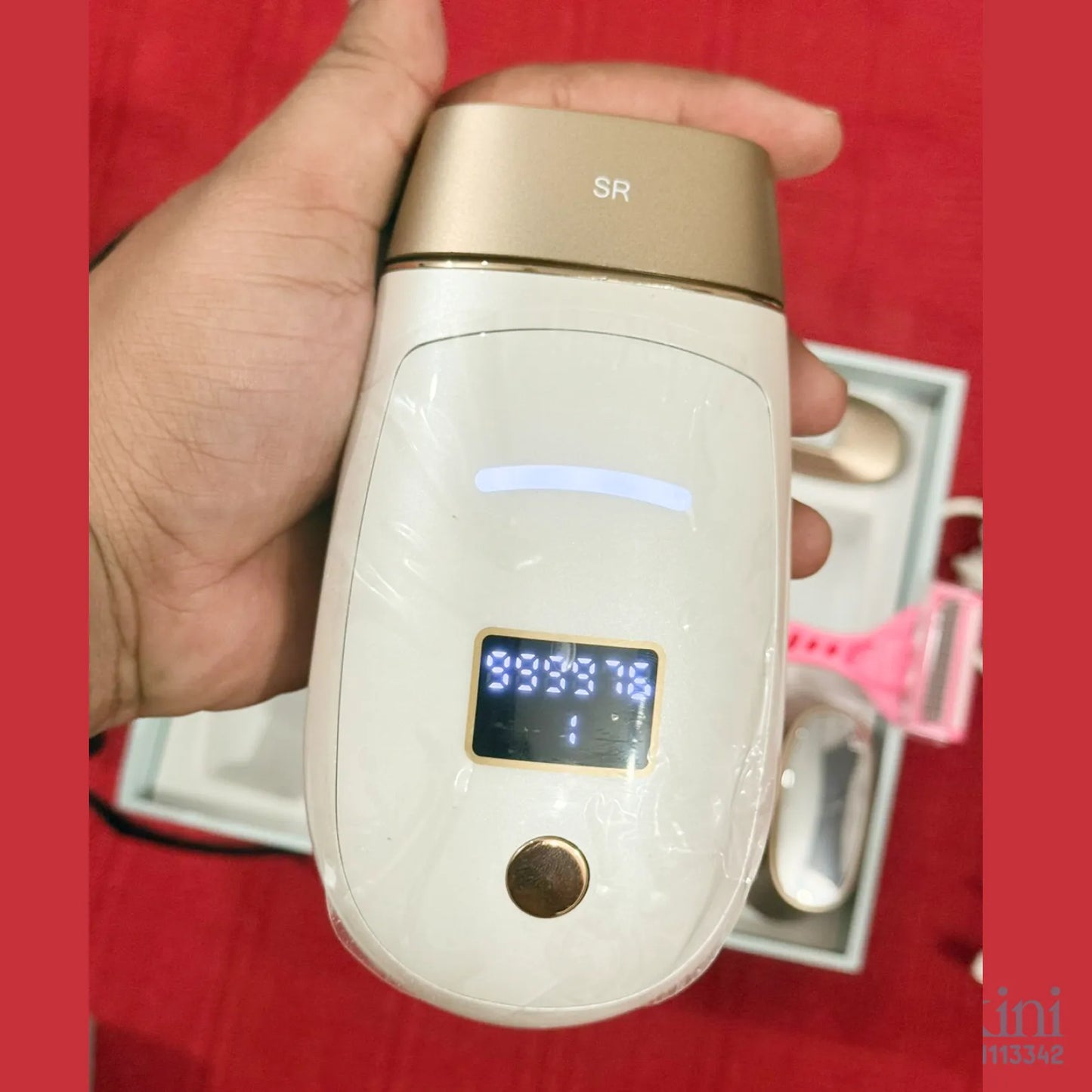 Vancostar Wireless IPL Laser Hair Removal machine Quartz Lamp with 9 Lac Shots