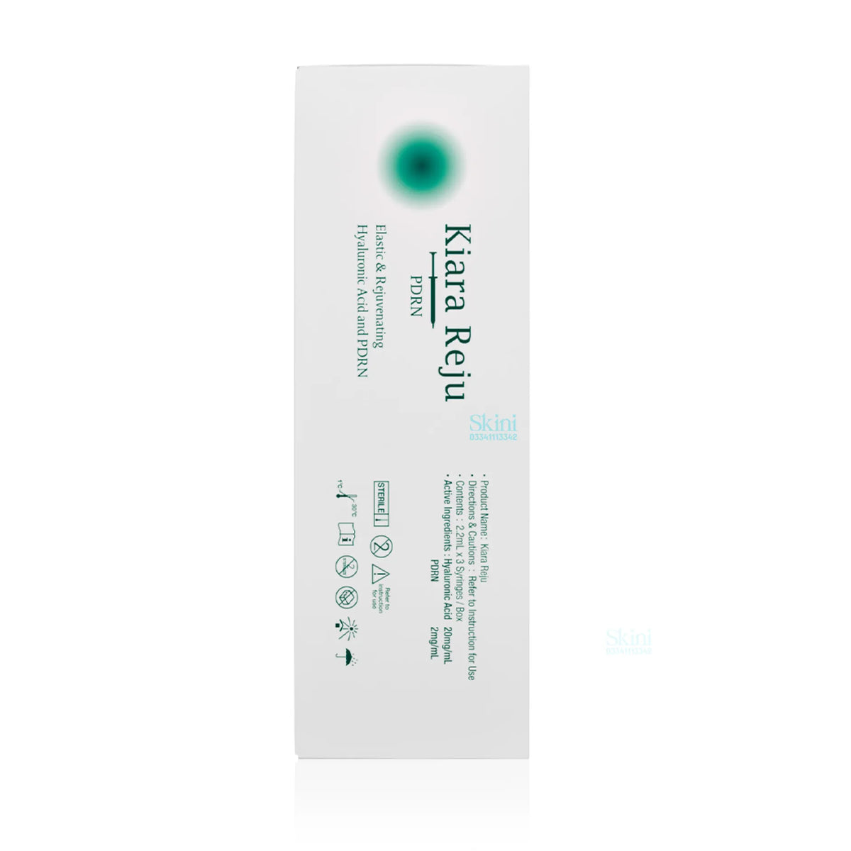 Kiara Reju PDRN - Elastic & Rejuvenating | Made IN Korea | 2.2ml x 3 Syringes