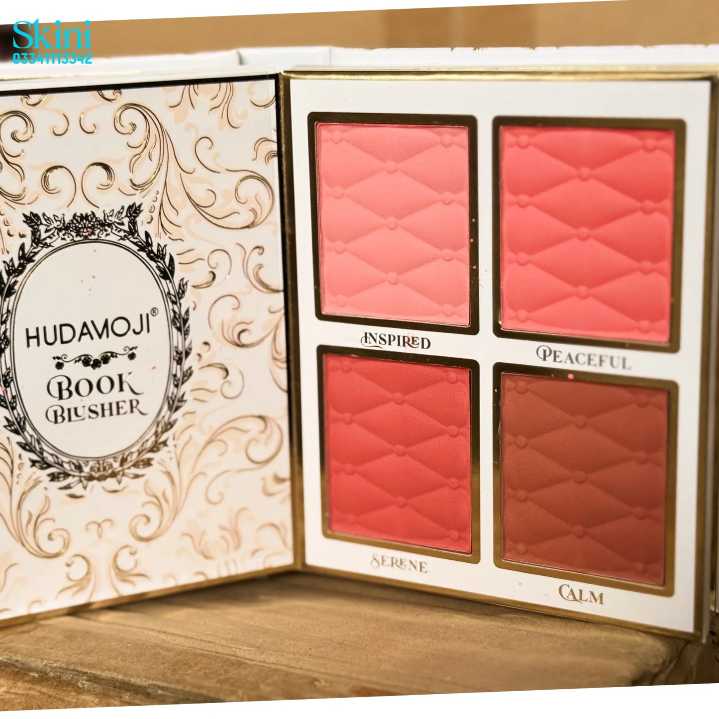 Hudamoji Book Make Up Palette