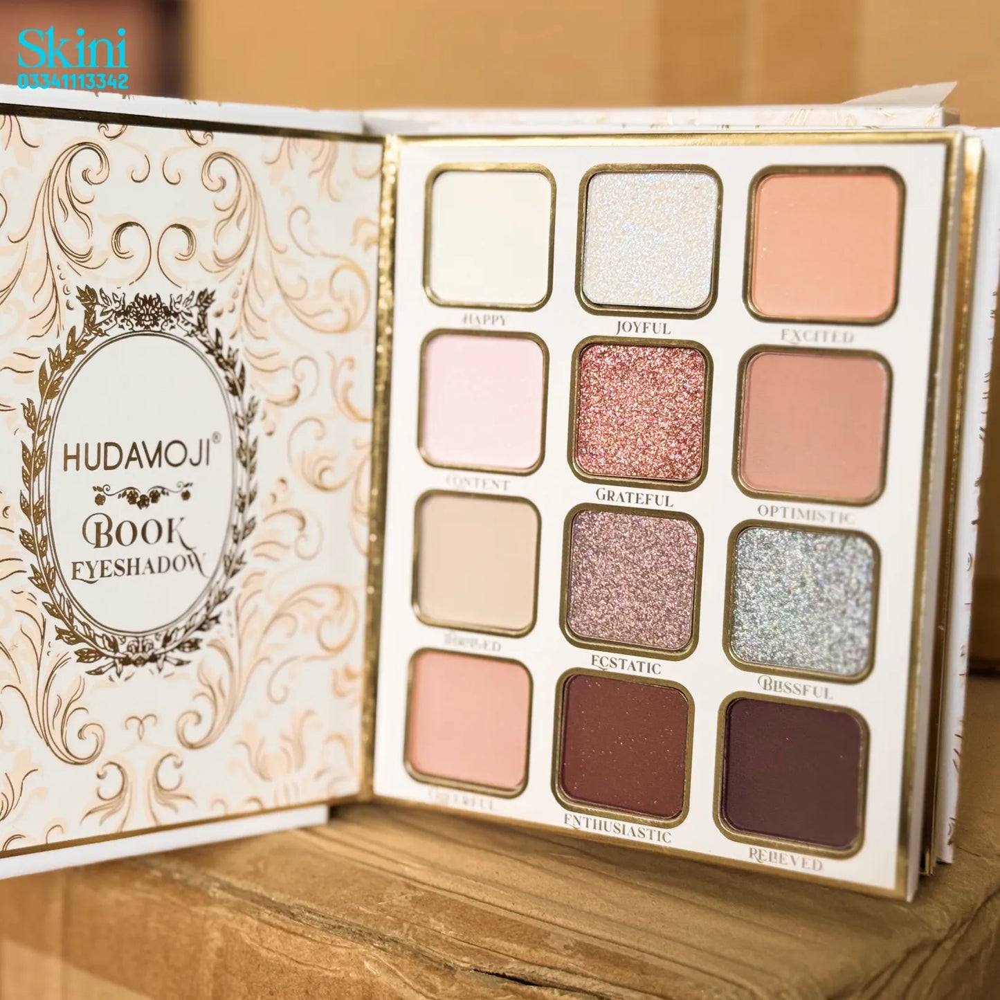 Hudamoji Book Make Up Palette