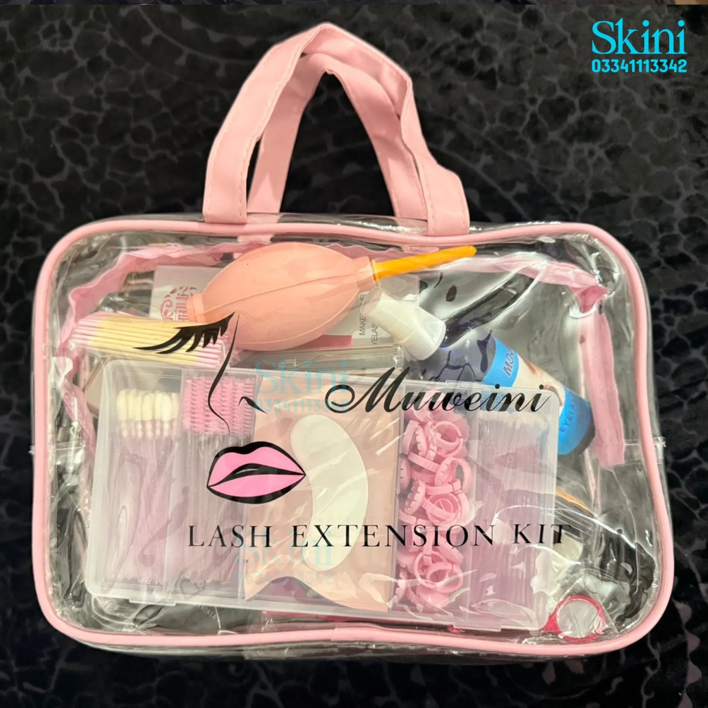 Muuenini Professional Eyelash Extension Kit